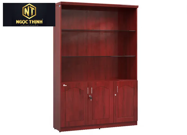 Tủ Gỗ Đựng Tài Liệu Văn Phòng SƠN PU DC1350H12